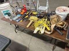 Assortment of Tools & Table