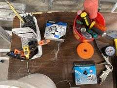 Assortment of Tools & Table
