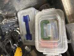 Aluminum Truck Box with Assortment of Tools