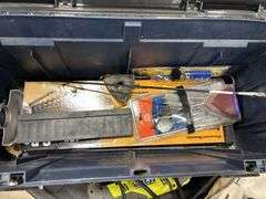 Toolbox with Assortment of Tools
