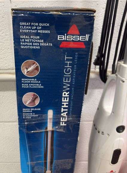 Two Featherlight Bissell Vacuums