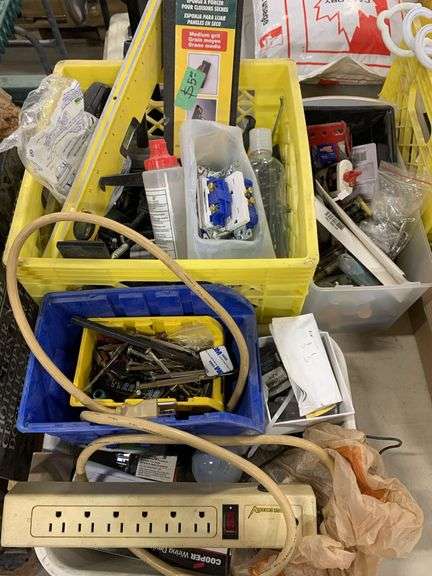 Containers of Various Items
