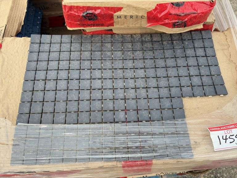 Assortment of Wall/Floor Tile (Blue & Blk Colour)