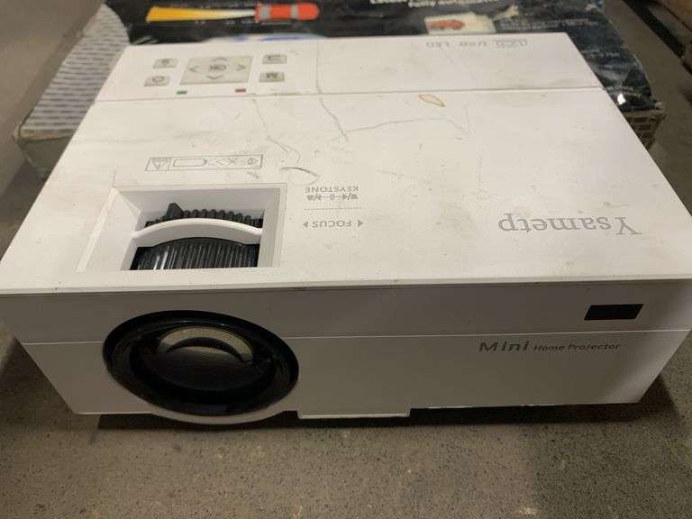 Mini Home Projector, Parking Radar System & Portable Halogen Light