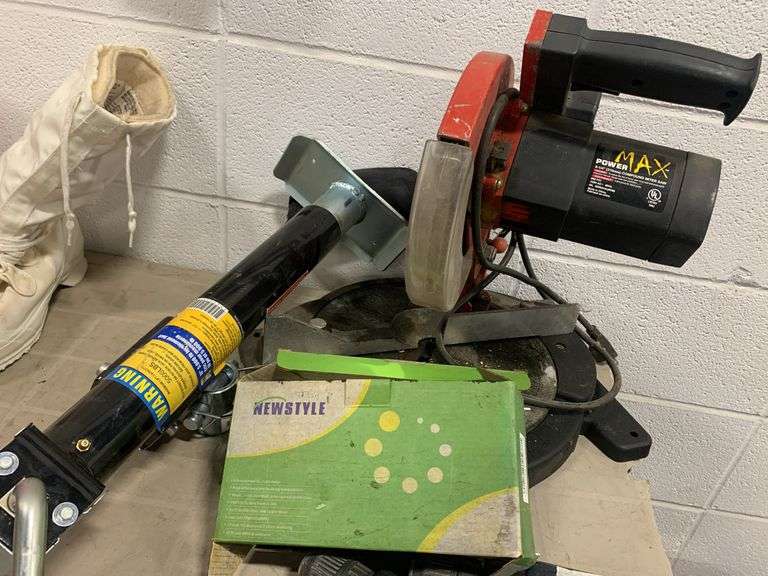 Miter Saw, Trailer Jack & Newstyle AC Power Supply