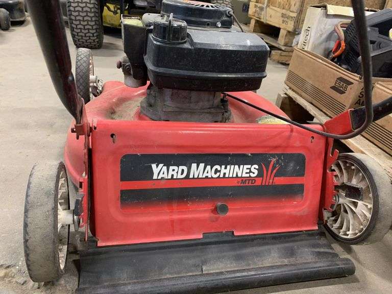 Gas Powered Lawn Mower