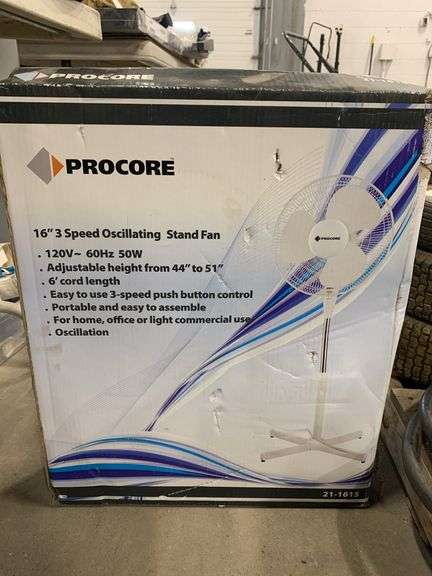 Oscillating Stand Fan (Unopened)