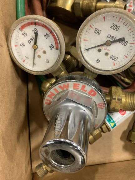 Assortment of Gas & Oxygen Regulator