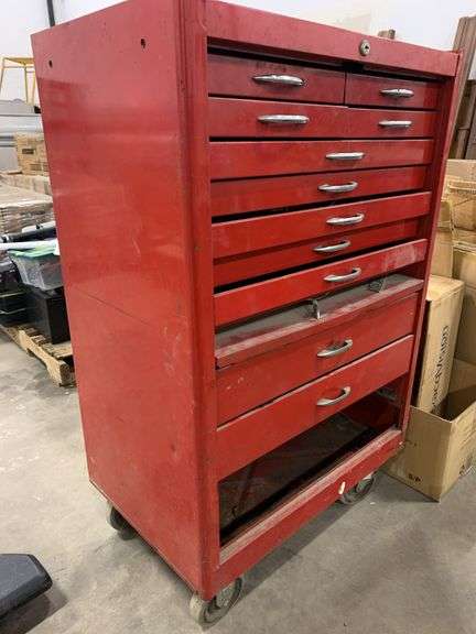 Red Rolling Tool Chest