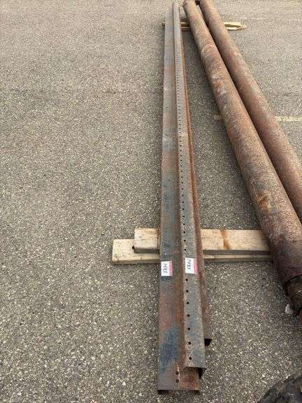 Three Lengths of U-Channel (16' Lengths)