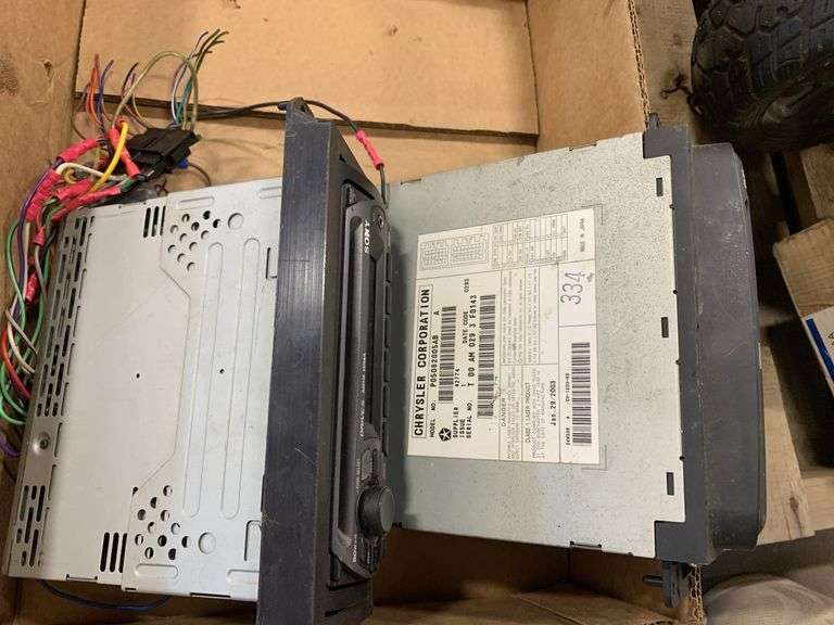 Corded Electric Saw & Car Stereos