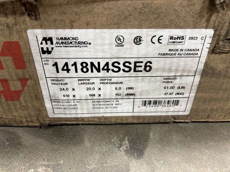 Hammond Stainless Steel Enclosure