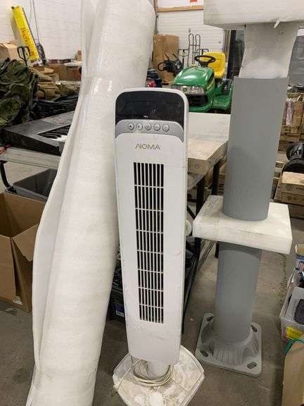 Tower Fan, Roll of EPE Foam & Solar Panel Stand