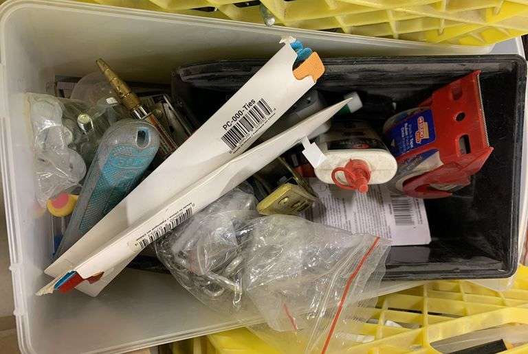 Containers of Various Items