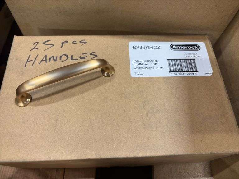 Unopened Champagne Bronze Pull (Approx. 25)