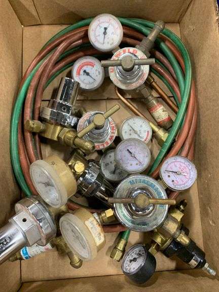 Assortment of Gas & Oxygen Regulator
