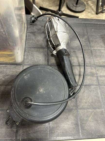 Extension Cord Reel, Work Light with Reel & Misc. Clamps