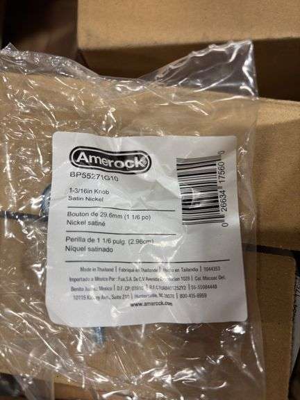 Unopened Satin Nickel Knob (Approx. 25)