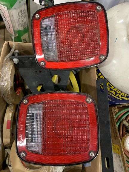 Pair of Tail Light and Rolls of Assrt. Adhesive Tapes