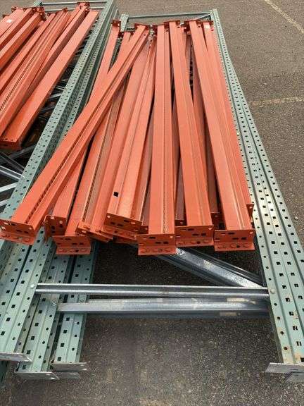 Pallet Racking (4x) 12'-Ends & (12x) 8'-Arms