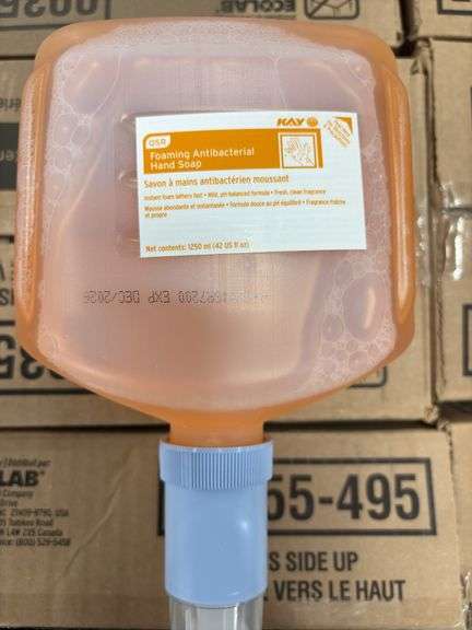 Pallet of Foaming Antibacterial Hand Soap (Unopened)