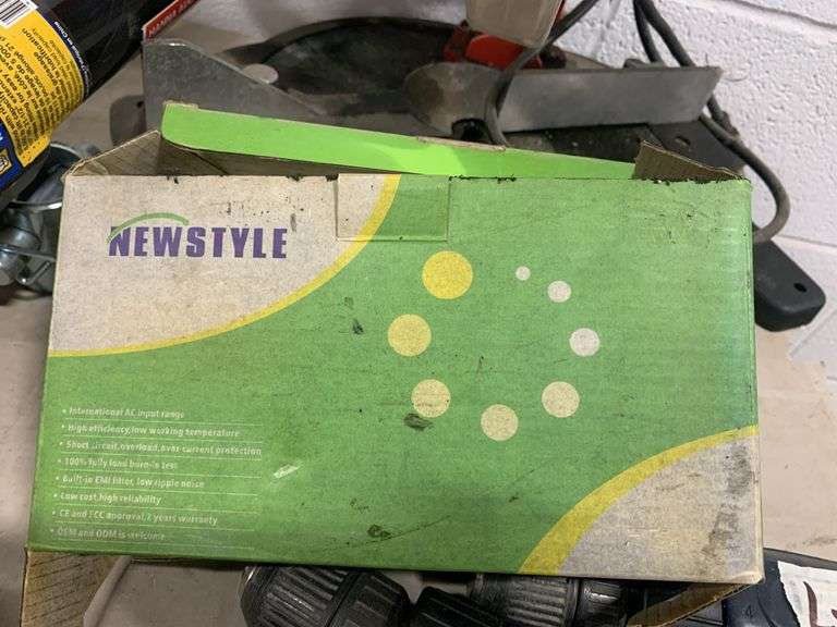 Miter Saw, Trailer Jack & Newstyle AC Power Supply
