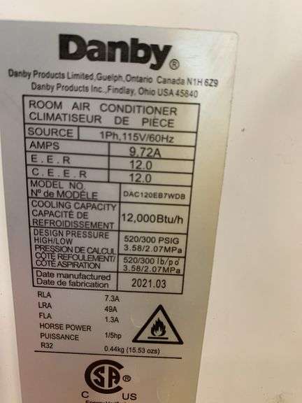Danby 12,000 BTU Window Air Conditioner