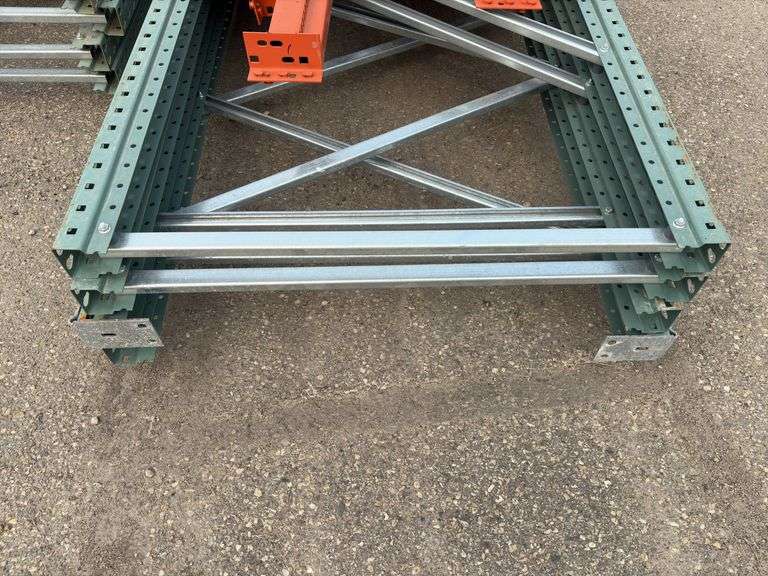 Pallet Racking (4x) 16'-Ends & (12x) 8'-Arms