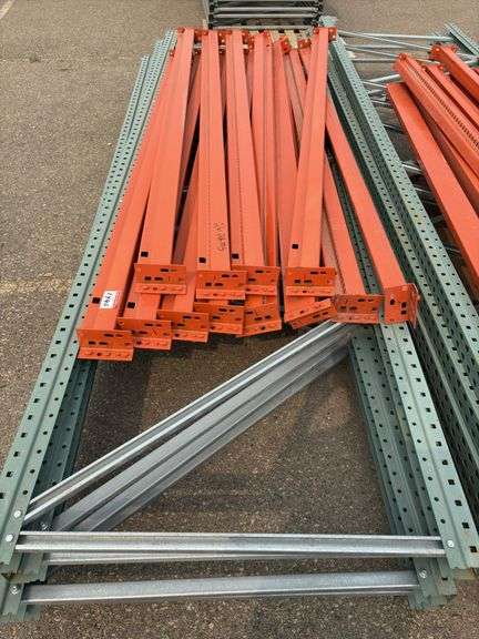 Pallet Racking (4x) 12'-Ends & (12x) 8'-Arms