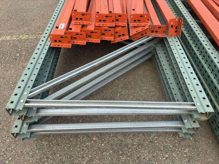 Pallet Racking (4x) 12'-Ends & (12x) 8'-Arms