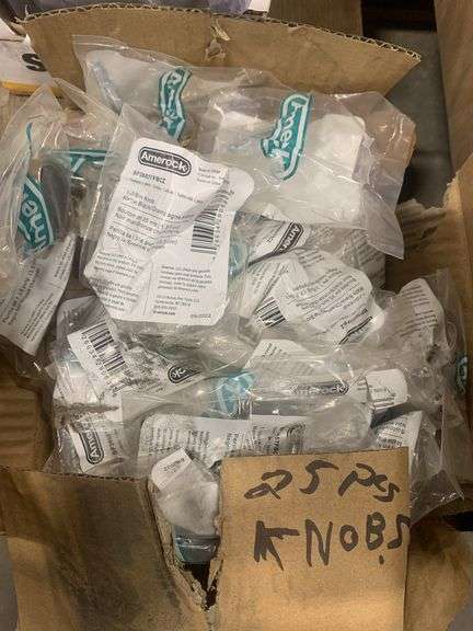 Unopened Matte Black/Champagne Knobs (Approx. 25)