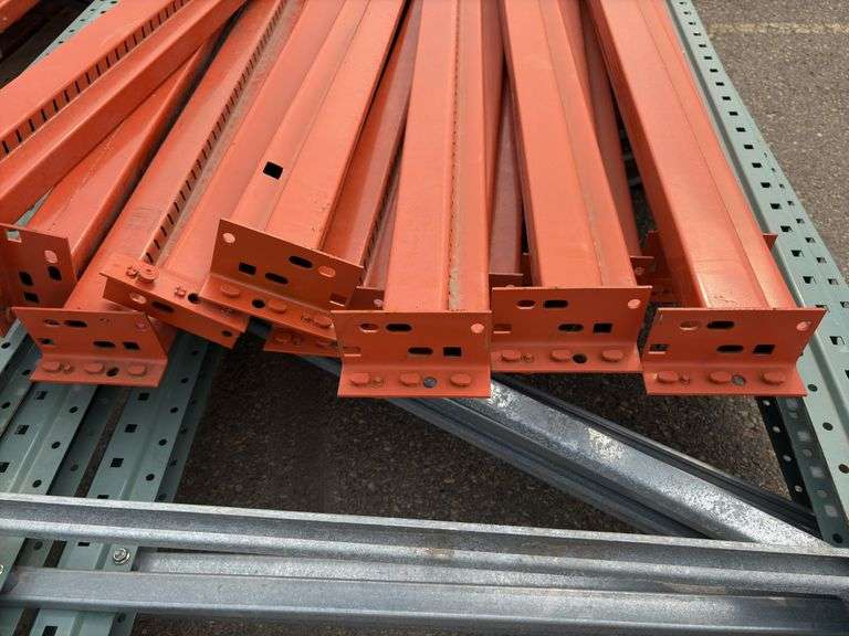 Pallet Racking (4x) 12'-Ends & (12x) 8'-Arms