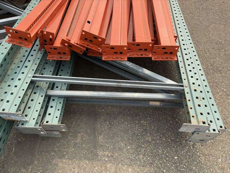Pallet Racking (4x) 12'-Ends & (12x) 8'-Arms