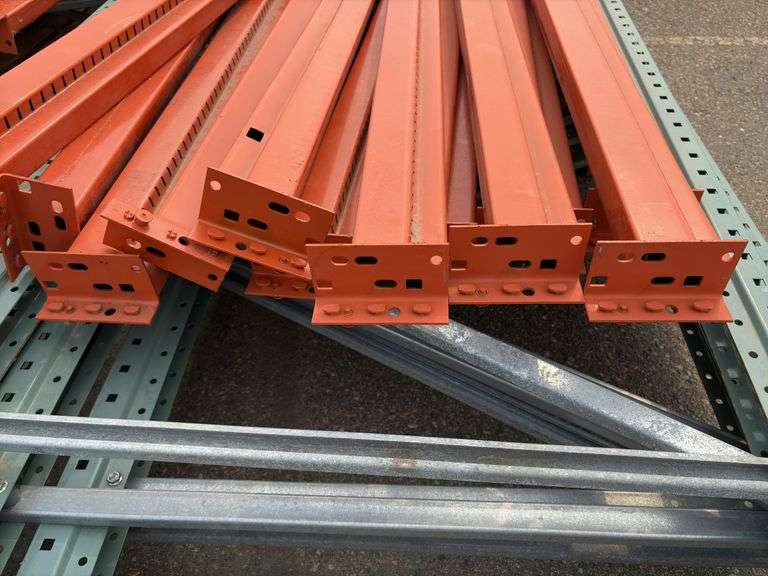 Pallet Racking (4x) 12'-Ends & (12x) 8'-Arms