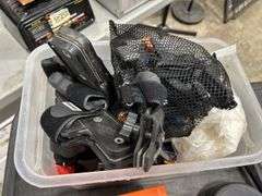 Extension Cord Reel, Work Light with Reel & Misc. Clamps