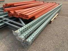 Pallet Racking (4x) 12'-Ends & (12x) 8'-Arms