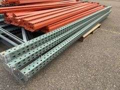 Pallet Racking (4x) 12'-Ends & (12x) 8'-Arms