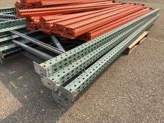 Pallet Racking (4x) 12'-Ends & (12x) 8'-Arms