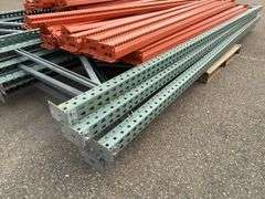 Pallet Racking (4x) 12'-Ends & (12x) 8'-Arms