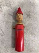 Pinocchio Wooden Money Box