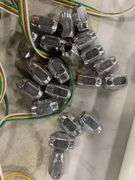 Pair of Magnetic Trailer Light and Lugnuts