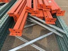 Pallet Racking (4x) 16'-Ends & (12x) 8'-Arms