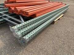 Pallet Racking (4x) 12'-Ends & (12x) 8'-Arms