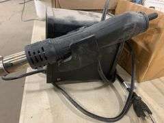 Heat Gun Set & Boxes of Misc.