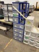 Stacking Plastic Storage Bins