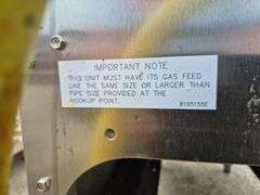 Frymaster GF14 Standard Gas Fryer (Comes with 3 Baskets)