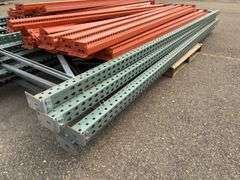 Pallet Racking (4x) 12'-Ends & (12x) 8'-Arms
