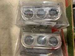 Triple Gauge Kit and Pit Stop 12V Air Compressor