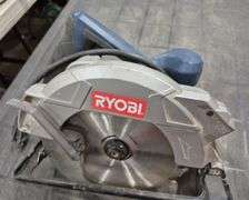 Corded Ryobi Circular Saw, Black & Decker Jigsaw and Corded Ryobi Angle Grinder