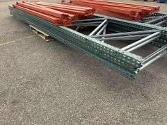 Pallet Racking (4x) 16'-Ends & (12x) 8'-Arms